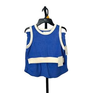 NWT Free Assembly Two-Piece Terry Skirt Set